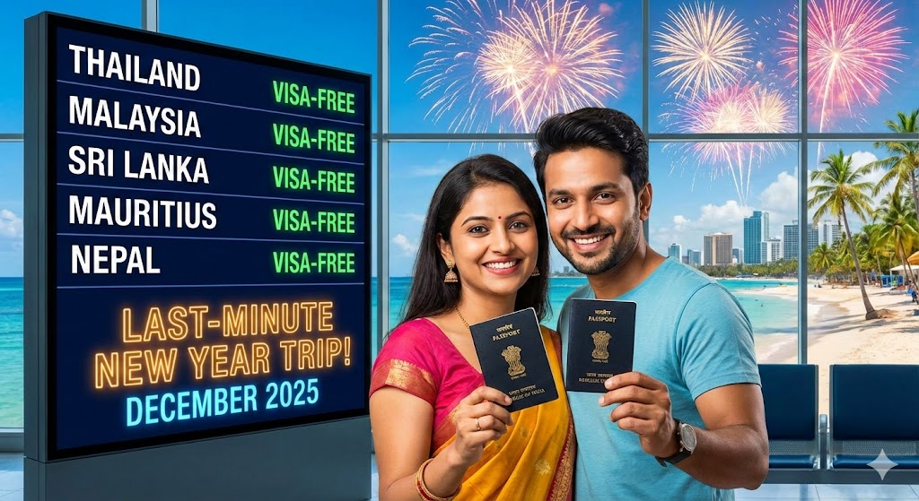 Visa Free Travel for Indians for Last Minute Trip